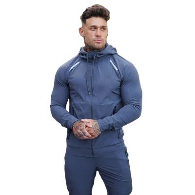 China Wholesale Customized Men QUICK DRY Fitness Sports Jogging Suit High Quality Men's Zipper Gym Tracksuits Sweat Suit for sale