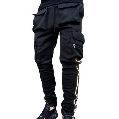 China Anti-Wrinkle Men's Cargo Cotton Trousers Men's Performance Trousers Designer Men's Twill Pants Trousers With Big Pocket for sale