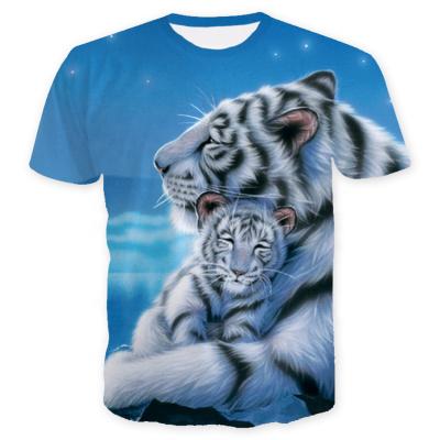 China Anti-wrinkle new design hot sale 3D printed T-shirt wholesale custom design sublimation printing 3D men's T-shirt for sale