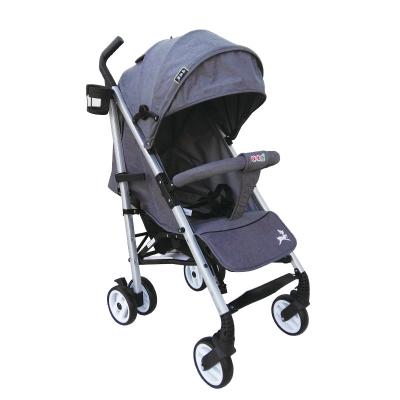 China 2022 new OEM lightweight aluminum frame baby strollers/single fabric stroller for baby and toddlers for sale