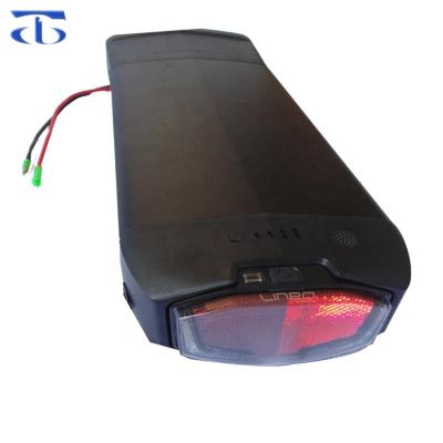 China New China Ebike Electirc Biycle Battery 36v 10ah 12ah 13ah 14.5ah 16ah 17ah 17.5ah 19.2ah 20ah Brilliant Rear Rack Carrier Type for sale