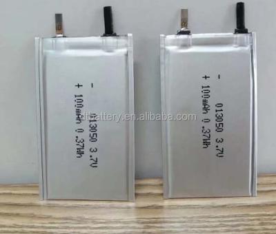 China Intelligent ultra thin lipo battery/0.5mm thickness lock 3.7v rechargeable ultra thin battery for sale