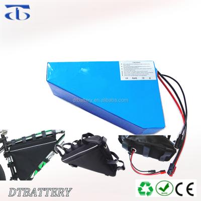 China Surrey Ebike for Surrey Electric Bike 60V 28Ah Li-ion Triangle Battery Pack for Mountain Bike/Fat Tire Bike with Bag and Charger for sale