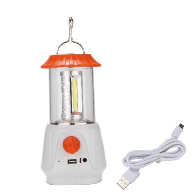 China Household Emergency Lighting Rechargeable Led Camping Light AT-723B With Portable USB Mobile Phone Charger Led Torch Light for sale