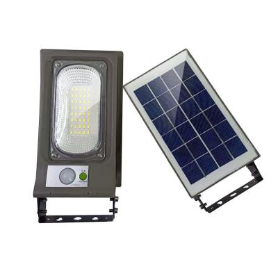 China ABS Factory Direct Sale LED Solar Street Light Solar Street Light with Sensor and Remote Control Solar Powered Light for sale