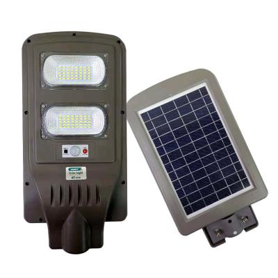 China Warehouse AT-8740 all in one 40w outdoor led street light solar powerful led street light with sensor function for sale