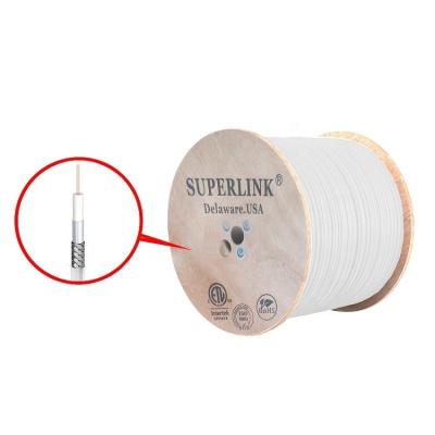 China Camera Cable Price rg59 RG6 RG7 RG8 RG11 CCS CCA Connectors CU 0.81mm Connectors Coaxial Cable 75Ohm CCTV CATV RG59 Cable for sale