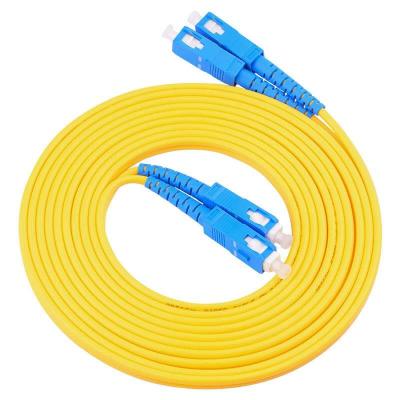 China Networking Fiber Optic Cable Patch Cord LC SC ST FC UPC APC Fiber Optic Cables for sale