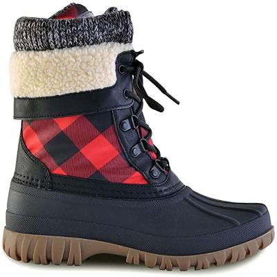 China Cushioning New Product Hot Sale Leather Custom Snow Boots for sale