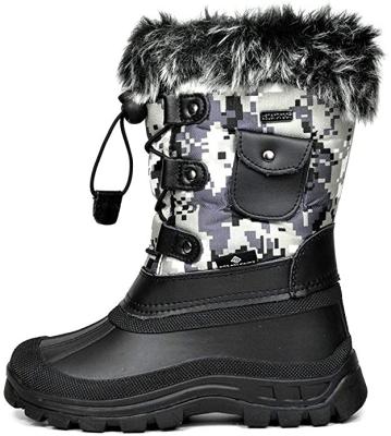 China Damping Winter Women's Duck Snow Combat Girls Waterproof Boots For Woman Outdoor Shoes for sale