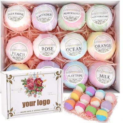 China Wholesale Natural Organic Bath MELAO Bath Bombs Vegan Bubble Bathbombs Custom Fizzy Bomb Gift Set Ball Spa Bath Kit Private Label for sale