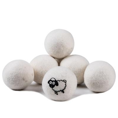 China High Quality Cute Sheep Wool Teasing Laundry Cleaning Drier Balls for sale