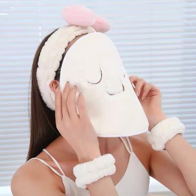 China SPA Super Soft Absorbent Facial Women Steamer Skin Care Beauty Moisturizer Reusable Face Towel for sale