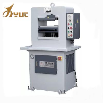 China Garment Shops Embossing Press Machine For Leather Shoe / Bag / Wallet In Pakistan for sale