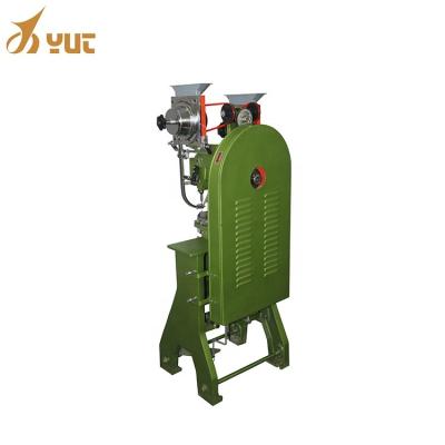 China Building material shops eyelet shoe making machine YT-989 automatic eyelet machine for riveting belt/shoe/hat/handbag/leather for sale