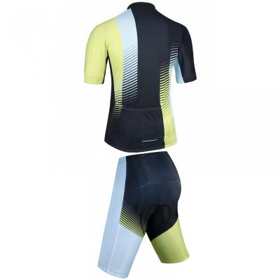 China Wholesale Breathable Short Sleeve Cycling Wear And Shorts Set Men's Quick Dry Bicycle Clothing Cycling Tank Top for sale