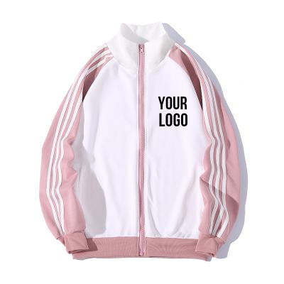 China Long Sleeve Logo Jacket Custom Made Oversized Sporty Casual Fashion Wholesale QUICK DRY for sale