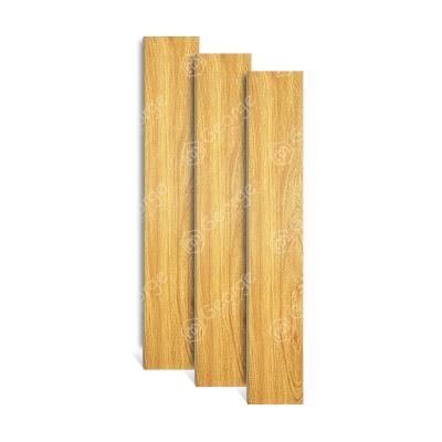 China Rustic Wood Strip Flooring Tiles 150*900mm Living Room Rustic Ceramic Wood Look Porcelain Tile for sale