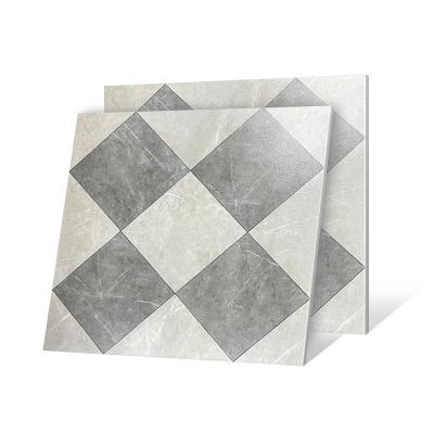 China Glazed Ceramic Tiles Restaurant Kitchen Floor Tiles Bathroom Metallic Floor Tiles for sale