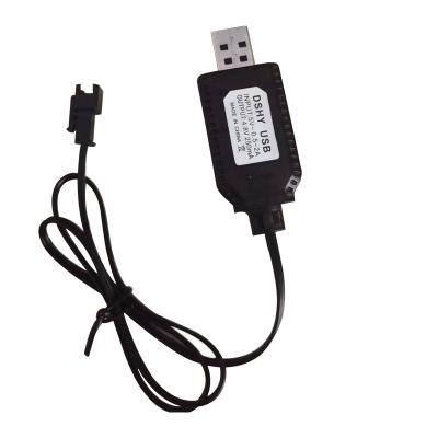 China USB Charger USB Charger For 4.8V Ni-MH Ni Cd Battery Free Sample SM For Remote Control Ni-CD Battery Cars Battery Charger Bulk Wire for sale