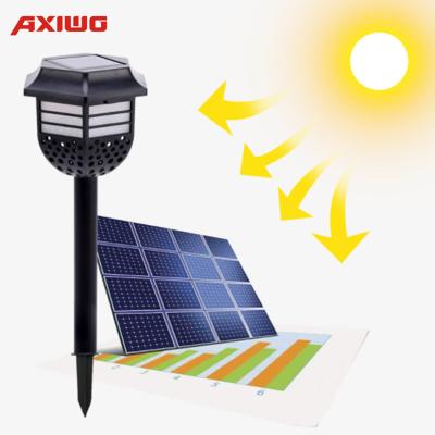 China Solar Powered Waterproof Garden Axiwo Sensor Gate Post Pillar Light For Outdoor Garden for sale