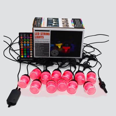 China Outdoor Smart Garden Led Waterproof zhensheng Axiwo Battery RGB Solar String Lights Room Garden for sale