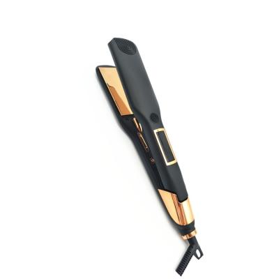 China Multi Size AC110V LCD Ceramic Negative Ion Hair Straightener , Ion Flat Iron for sale