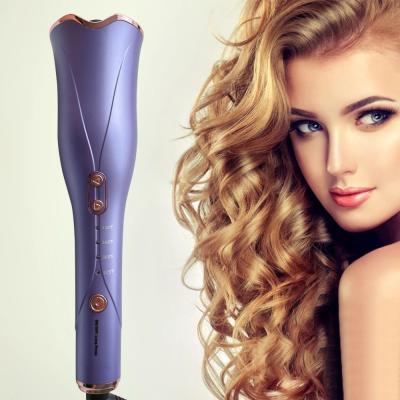 China Purple  FCC Certification 280mm Hair Curling Iron For Thick Hair for sale