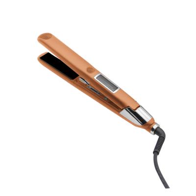 China LCD Display Negative Ion Hair Straightener , 2 In One Hair Curler And Straightener for sale