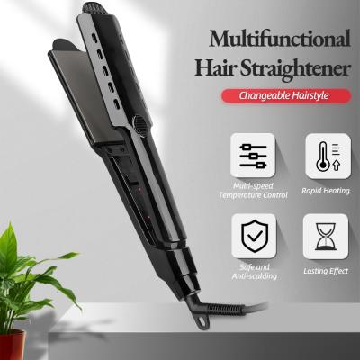 中国 ヘアー ケアFCC 110mmのチタニウムの版の毛のストレートナ、チタニウム熱平らな鉄 販売のため