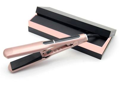 China MCH Professional 2 In 1 LCD Hair Straightener Infrared Flat Iron for sale