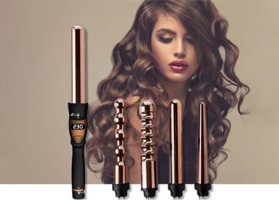 China PTC Heating Interchangeable Wand Curling Iron for sale