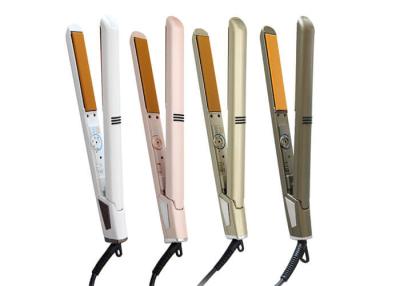 China 1 Inch Professional Ceramic Plate Flat Iron LED Display Hair Straightener for sale