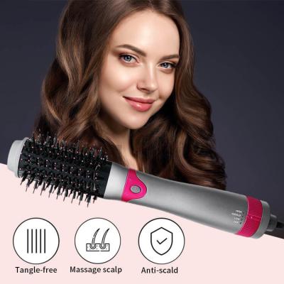 China FCC 110 - 240V 5 In 1 Interchangeable Hair Dryer Brush Styling Hair Brush for sale