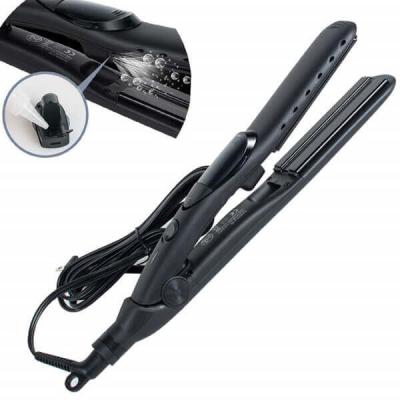 中国 CE / ROHS / FCC Professional Steam Hair Straightener Fast PTC Heating Flat Iron 販売のため