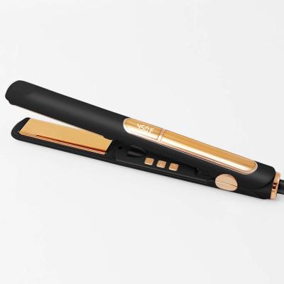 China Private Label Digital Tourmaline Hair Straightener Infrared Flat Iron for sale