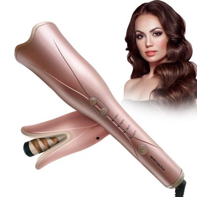 China Pink No Damage To Hair 450F 25mm Hair Curling Iron One Inch for sale