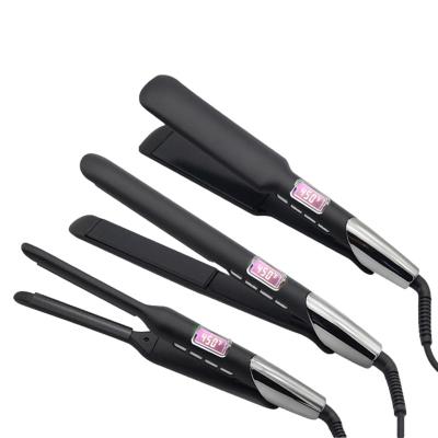 China AC 110V Ceramic Plate Hair Straightener 1.6 Inch Fast MCH Heating for sale