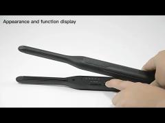 WS35 360 Degree Cable 0.3 Inches Ionic Hair Straightener For Men