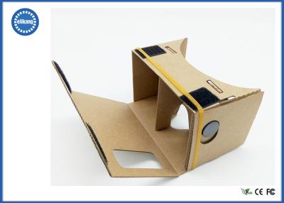 China Kraft Paper Upgrade Version VR Box Google Cardboard For Kids Toy for sale