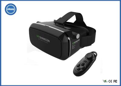 China 42 mm Lens Wireless Bluetooth Video Glasses FOV 100 Degree Remote Controller for sale