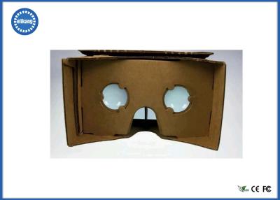 China Experience 3D Movies Google Cardboard VR Glasses Paper DIY Bluetooth Gamepad for sale