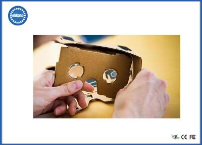 China DIY Products VR Cardboard Google 3D Glass With Aspheric Optical Lens for sale