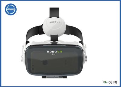 China Eco - friendly Virtual Reality Game Headset Black White VR Box 3D Glasses Good View for sale