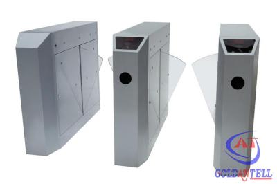 China Fingerprint Time Attendance entrance turnstiles , Bi - directional subway turnstiles for sale