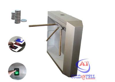 China Automatic Park , Club , Station Entrance Mechanical Tripod Turnstile Gate Passage Width 600 MM for sale