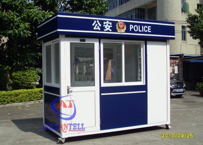 Cina Scatola di sentinella d'acciaio della polizia di colore portatile con attrezzatura completa dentro la stanza della polizia in vendita