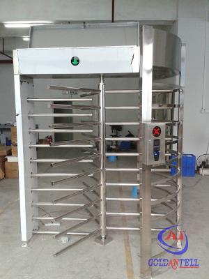 China 1630*1500*2300mm Single Turnstile Gate / SS Bi - Directional Turnstile for sale