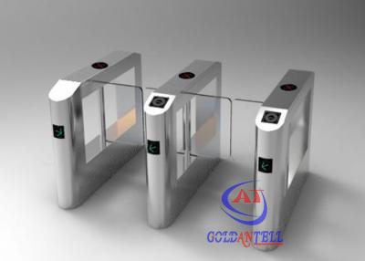 China Sliding Baffle security turnstiles with alarming equipment and direction indicating for sale