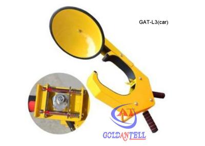 China Yellow high Security Car Parking Lock Vehicle Wheel Clamp , A3 Material for sale